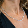 Pom Silver Plated Tiny Discs Necklace Pom Silver Plated Tiny Discs Necklace