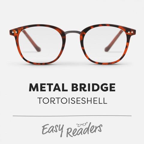 Easy Readers Metal Bridge Tortoiseshell