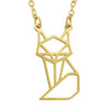 Annie Oak Fox Geometric Necklace