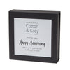 Cotton and Grey 'Just to Say' Candles With Ceramic Holder Cotton and Grey 'Just to Say' Candles With Ceramic Holder