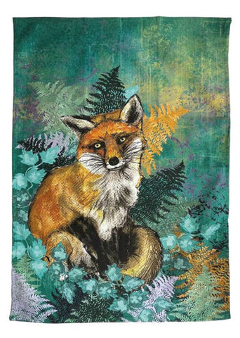 Dollyhotdogs Fox Tea Towel