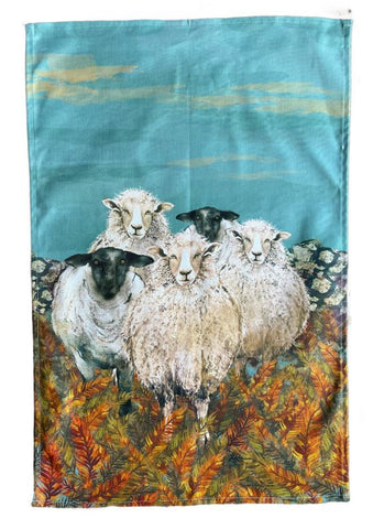 Dollyhotdogs Sheep Tea Towel