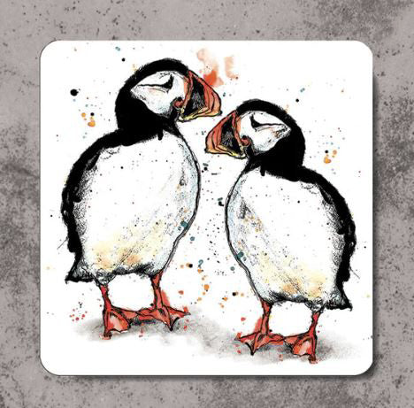 Dollyhotdogs Puffin Coaster