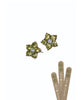Hot Tomato Five Petal Floral Stud Earrings Hot Tomato Five Petal Floral Stud Earrings