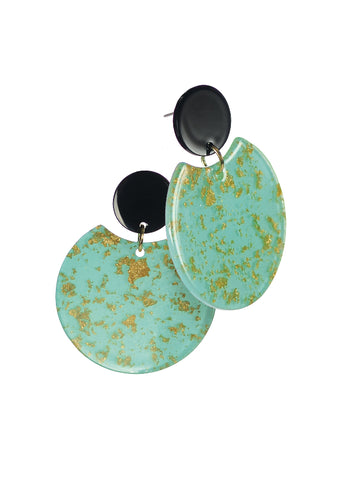 Hot Tomato Gallery Moon Drop Earrings