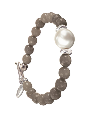Hot Tomato Grande Pearl Bracelet