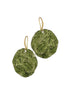 Hot Tomato Luna Light Earrings in Berry or Khaki Hot Tomato Luna Light Earrings in Berry or Khaki