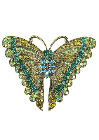Hot Tomato Butterfly Grande Brooch