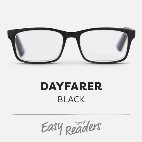 Easy Readers Dayfarers Black Reading Glasses
