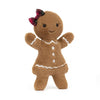 Jellycat Large Jolly Gingerbread Ruby Jellycat Large Jolly Gingerbread Ruby