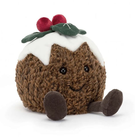 Jellycat Amuseable Christmas Pudding