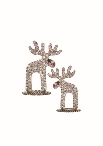 Hot Tomato  Rudolf Family - 7 & 8cm High (set of 2)