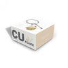 Metalmorphose Gold Cup Cake and Spoon Keyring Box Metalmorphose Gold Cup Cake and Spoon Keyring Box