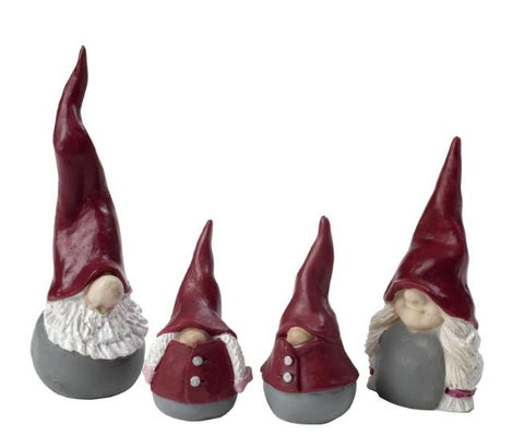 Santa High Hat Family Christmas Figures from Naasgransgarden