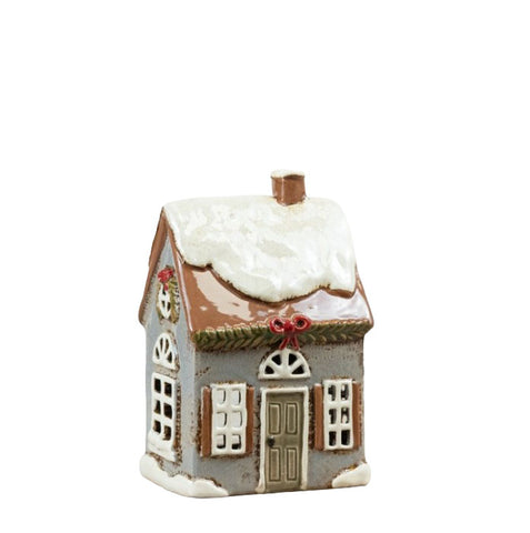 Candle House T Light Christmas Decoration
