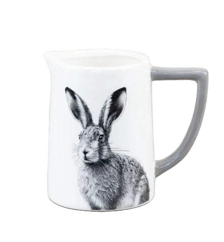 Glazed Hare Jug 11cm.