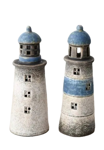 Ceramic Light Up Lighthouse Decorations