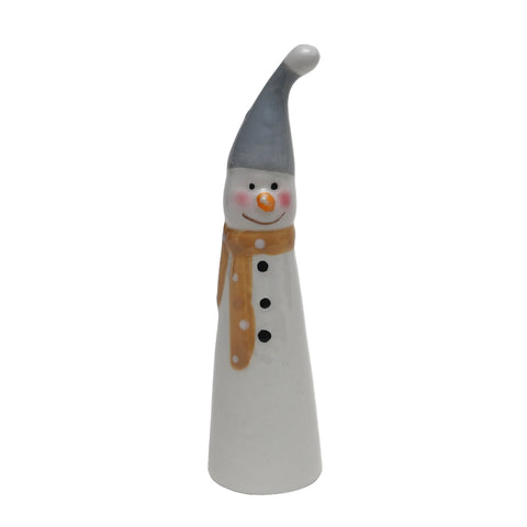 Jolly Ceramic Skinny Snowman