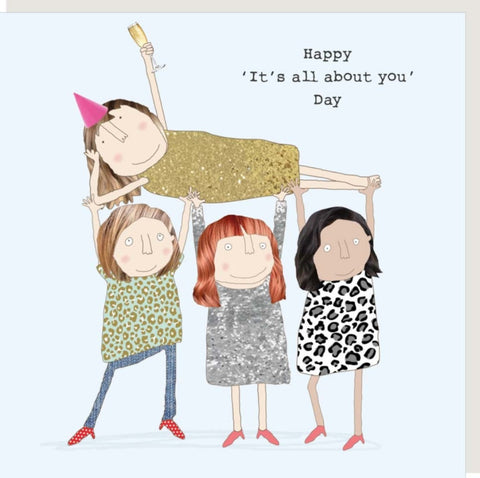 Happy Day Greeting Card from Rosie Made a Thing