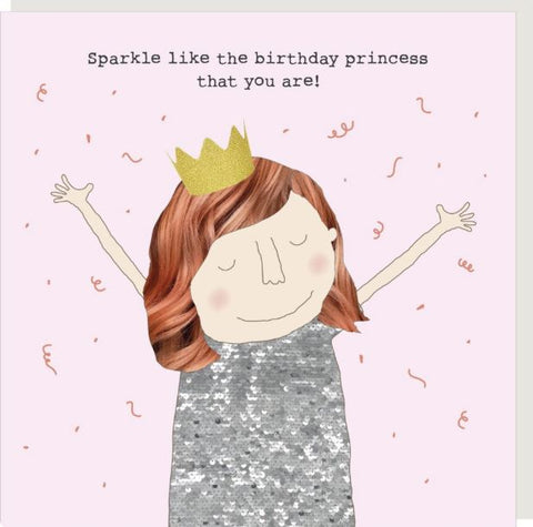 Sparkle Greeting Card from Rosie Made a Thing