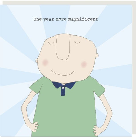 More Magnificent Birthday Greeting Card from Rosie Made a Thing