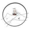 Sarah Jane Brown Large Hoop Sculpture 'Out at Sea' Sarah Jane Brown Large Hoop Sculpture 'Out at Sea'