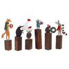 Festive Parade Set Christmas Decoration from Shoeless Joe Festive Parade Set Christmas Decoration from Shoeless Joe