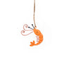 Shoeless Joe Fruits de Mer Hanging Decorations Shrimp Shoeless Joe Fruits de Mer Hanging Decorations Shrimp