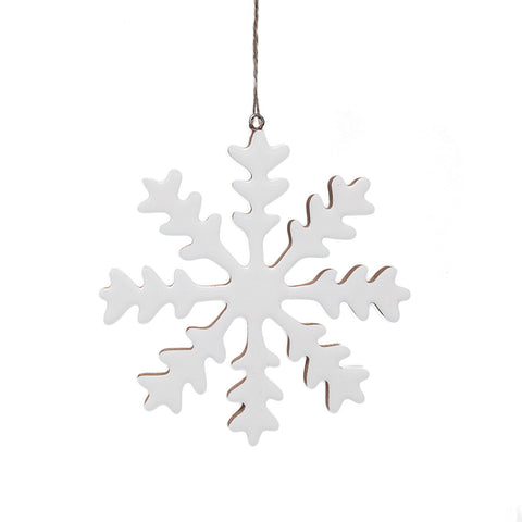 Large Hanging Snowflake Christmas Decoration from Shoeless Joe