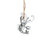 Shoeless Joe Tin Lobster Hanging Decorations Silver Shoeless Joe Tin Lobster Hanging Decorations Silver