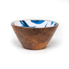Shoeless Joe Medium Ocean Fish Mango Wood Bowl Side View Shoeless Joe Medium Ocean Fish Mango Wood Bowl Side View