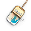 Shoeless Joe Ornamental Sardine Can Blue and White Shoeless Joe Ornamental Sardine Can Blue and White