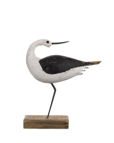 Shoeless Joe Oystercatcher on a Plinth
