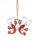 Shoeless Joe 'You Are My Lobster' pair of red lobsters and fish Hanging Decoration Shoeless Joe 'You Are My Lobster' pair of red lobsters and fish Hanging Decoration