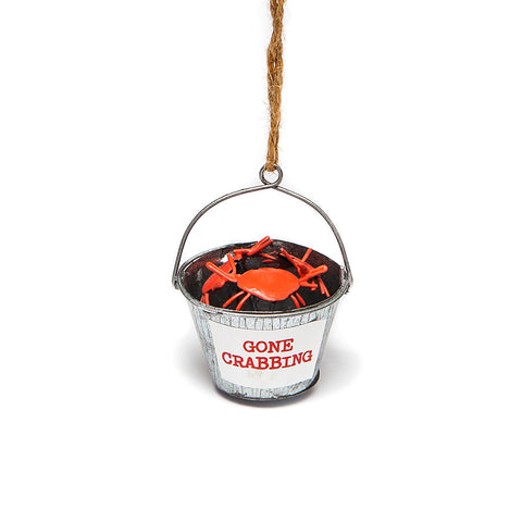 Shoeless Joe Gone Crabbing Hanging Decoration