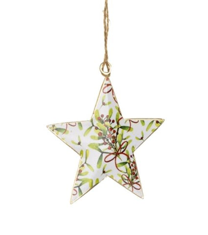 Shoeless Joe Small Mistletoe Star