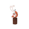 Shoeless Joe Sea Creatures Celebrating Christmas on Posts Prawn Shoeless Joe Sea Creatures Celebrating Christmas on Posts Prawn