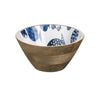 Shoeless Joe Barrier Reef Mango Wood Bowl 23 cm.  Side View Shoeless Joe Barrier Reef Mango Wood Bowl 23 cm.  Side View