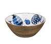 Shoeless Joe Barrier Reef Large Mango Wood Bowl Side View Shoeless Joe Barrier Reef Large Mango Wood Bowl Side View