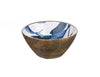 Shoeless Joe Ocean Fish Mango Wood Dip Bowl Side View Shoeless Joe Ocean Fish Mango Wood Dip Bowl Side View