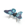 Blue Patterned Butterfly by Tilnar Art Blue Patterned Butterfly by Tilnar Art
