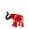Large Red Elephant Trunk Up by Tilnar Art Large Red Elephant Trunk Up by Tilnar Art