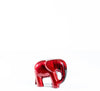 Medium Red Elephant Trunk Down by Tilnar Art Medium Red Elephant Trunk Down by Tilnar Art