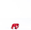 Small Red Elephant Trunk Down by Tilnar Art Small Red Elephant Trunk Down by Tilnar Art
