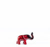 Small Red Elephant Trunk Up by Tilnar Art Small Red Elephant Trunk Up by Tilnar Art