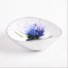 Tilnar Art Small Thistle Oval Bowl Side View Tilnar Art Small Thistle Oval Bowl Side View