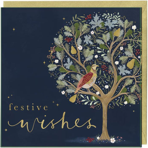 SPartridge in a Pear Tree Christmas Card