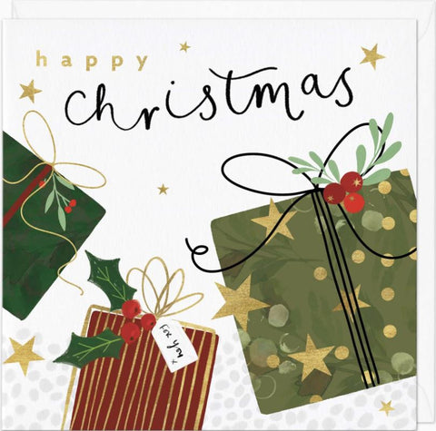 Festive Presents Christmas Card