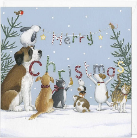 Teamwork Christmas Card