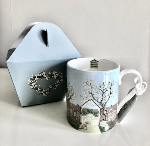 Sally Swannell Potting Shed Bone China Mug from Wrendale